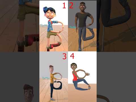 Alphabet Lore with broken bones compilation! (A-D) Part 1