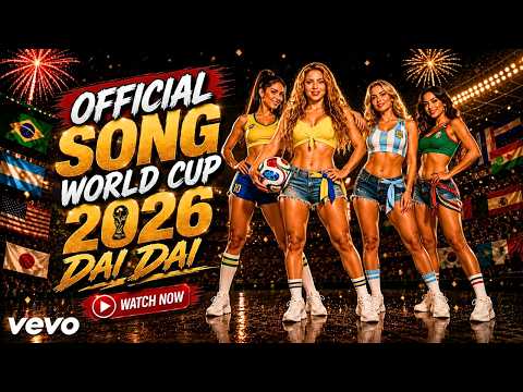 'DAI DAI' SHAKIRA STYLE | THE OFFICIAL WORLD CUP SONG | FIFA WORLD CUP 2026 SONG (Full Lyrics)