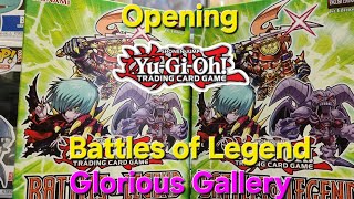 Opening Walmart Mini boxes of Yugioh's NEW set Battles of Legend Glorious Gallery #yugioh #walmart