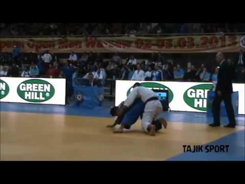JUDO EJU OPEN WARSAW 2013 90 PLONSKI Pawel (POL) USTOPIRIYON Komronshoh Usto (TJK)