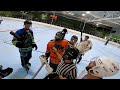 THE GOALIE RUSHED OUR BENCH GOPRO HOCKEY