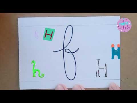 CÓMO DIBUJAR LA LETRA "F" CURSIVA #comodibujarlaletracursivaminuscula
