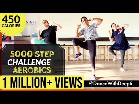 DWD#70 |10000 STEP CHALLENGE - 45mins Aerobic Workout