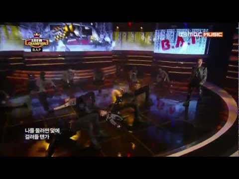 [1080p HD] 130327 Show Champion B.A.P - One Shot+News