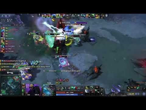 PSG.LGD destroys OG no mercy...