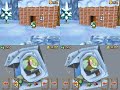 SM64DS TAS Slip Slidin Away Yoshi 25 64 Star Cancel Comparison