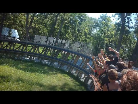 Back row point of view footage of Zambezi Zinger