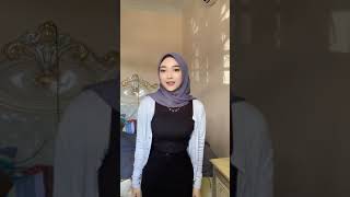 hijab cantik dan sexy gunung gede