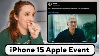 Reacting to YOUR Comments from the 2023 Apple Event | iPhone 15