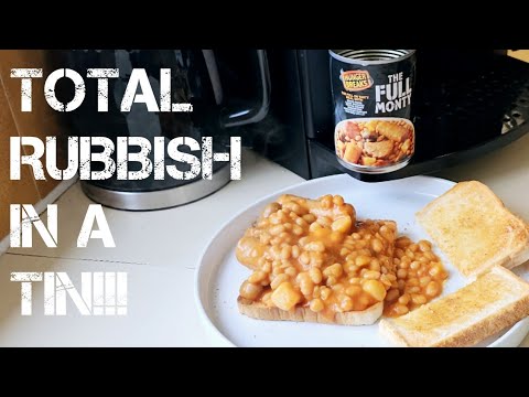 HUNGER BREAKS THE FULL MONTY BREAKFAST IN A TIN