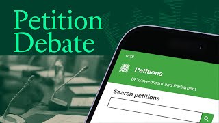 E-petition debate relating to the UK joining the European Union  - Mon
