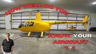 How Well do YOU Know YOUR Aircraft?