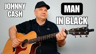 Johnny Cash Man in Black | Beginner Guitar Tutorial