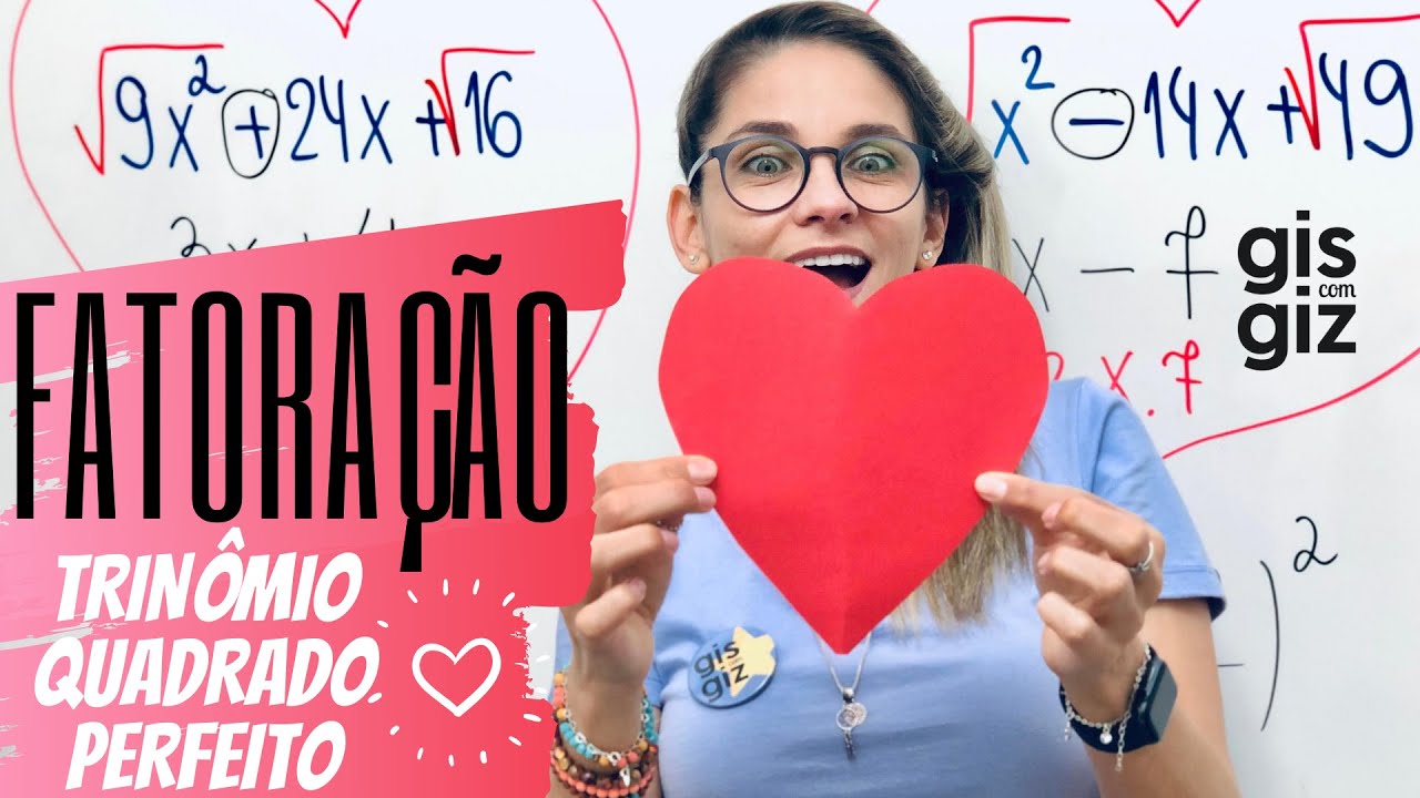 FATORAÇÃO  | TRINÔMIO QUADRADO PERFEITO| Aula 3 \Prof. Gis/