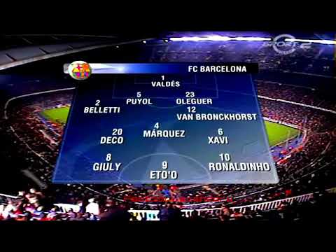 Barcelona vs Milan #UCL (2nd leg) Group Stage 2004-2005