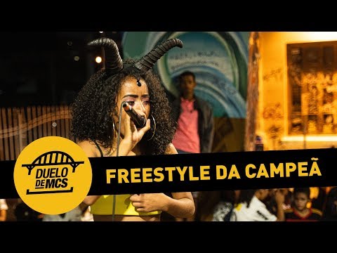 Freestyle da Campeã - Duelo de MCs - 14/07/19