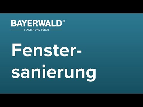 BAYERWALD® - Fenstersanierung