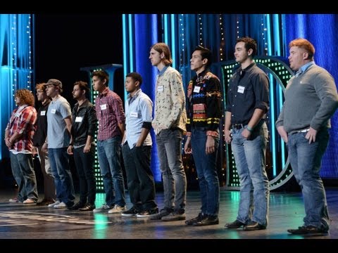 "AMERICAN IDOL" HOLLYWOOD WEEK DAY 2 PAPA PEACHEZ ELIMINATED 12x08- IDOL CAP