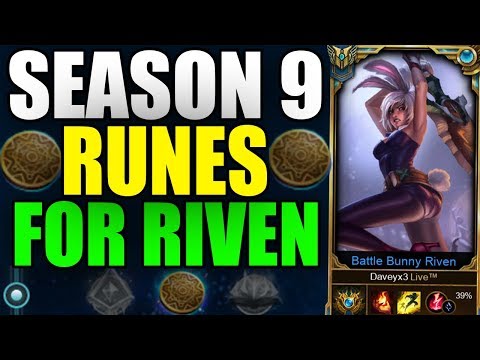 S9 *BEST* RIVEN RUNES GUIDE! - League of Legends