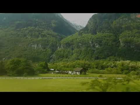 North from Bellinzona on the older Gotthard Railway