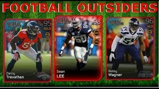#MUT25 | Football Outsiders: Fewest Missed Tackles | Sean Lee, Bobby Wagner & More