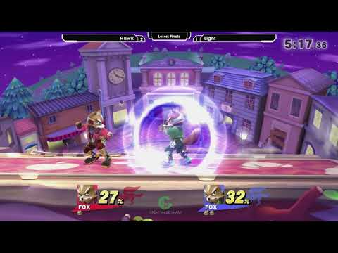 Smash 4: Hawk (Fox) V Light (Roy) - Ascendance 101 Tournament SSB4