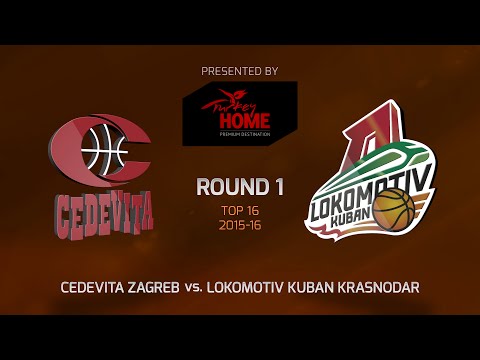 Highlights: Top 16, Round 1, Cedevita Zagreb 75-89 Lokomotiv Kuban Krasnodar
