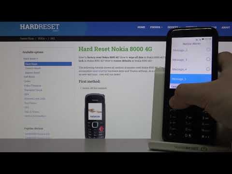 Nokia 8000 4G Notice Alert – Listen Them All