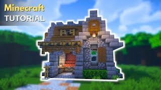 Minecraft: How to Build a Small Medieval Blacksmith (Tutorial)