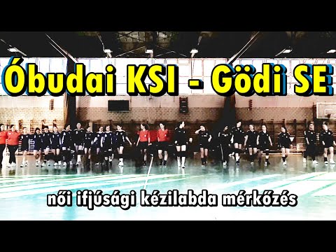Óbudai KSI - Gödi SE (női ifjúsági kézilabda)