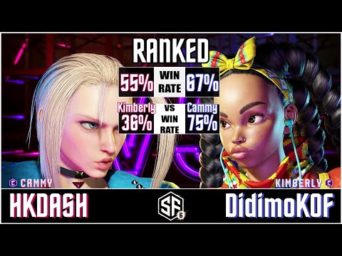 SF6 - HKDASH (Cammy) vs DidimoKOF (Kimberly) in Street Fighter 6