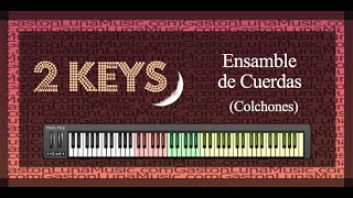 Tutorial 2 Keys Ensamble de Cuerdas Kontakt Crear Colchones Melodicos