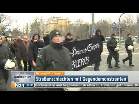 Nazi-Aufmarsch Dresden 19-02-2011