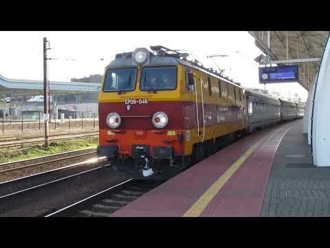 Pociągi Gliwice + nowe centrum przesiadkowe | EP07-338, EP09-046 i wiele więcej. 12.03.23