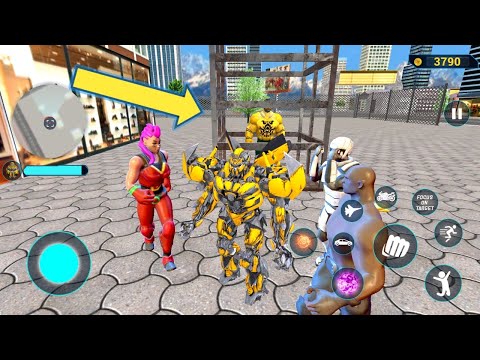 Optimus Prime Multiple Transformation Jet  Robot Car Games Unlocked part 04 - Android Gameplay