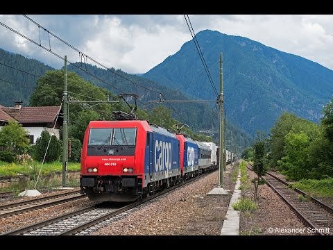 Die Brennerbahn / Ferrovia del Brennero - Güterzüge in Freienfeld am 02.08.2014