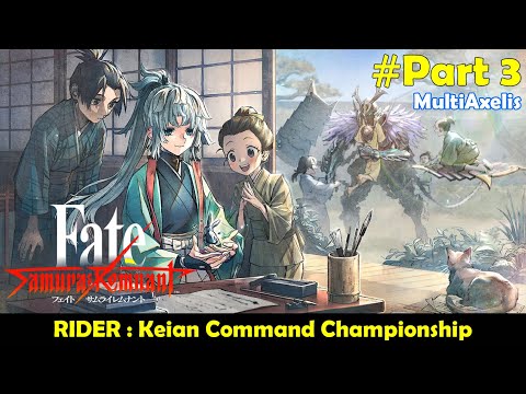 Fate/Samurai Remnant DLC 1 : TEAM RIDER "Keian Command Championship (Español) || Stream FGO 1364