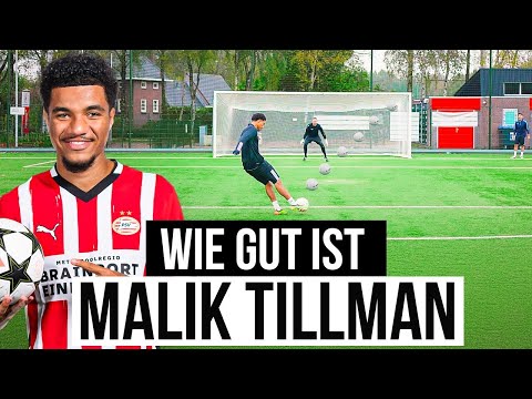 Football Challenge vs. Malik Tillman | How good is the €25 million man?