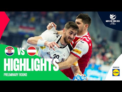 EHF Euro 2024| Croácia 28-28 Áustria (Fase de Gr...