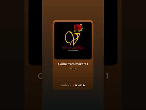 Benjiii- Came From Mozart 1