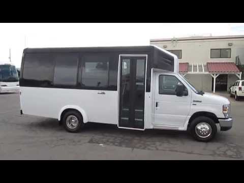 New Bus For Sale - 2014 Ford Ameritrans 225 For 14 Passengers With Rear Luggage S28330