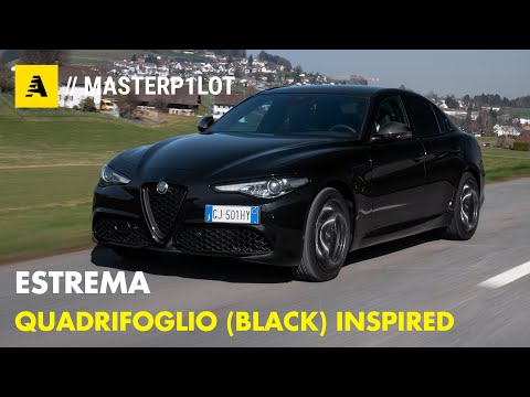 Alfa Romeo GIULIA Estrema | Quadrifoglio Inspiration black...