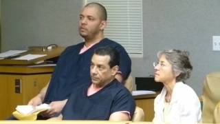 Charged with murder