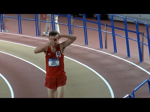 James Young - 2021 NCAA DII Indoor Mile National Champion (Complete Race)