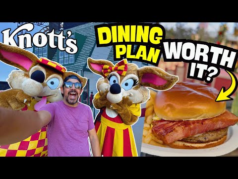Is the DINING PLAN Worth it? | Best Places to Eat | Knott's Berry Farm 2026