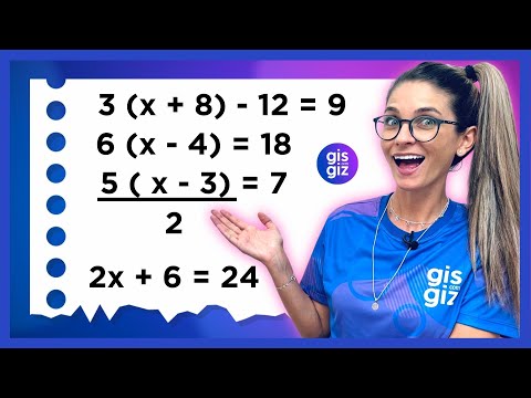 EQUAÇÃO DO 1º GRAU 01