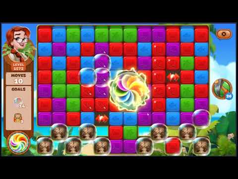 Lost Island Blast Adventure Level 1572 - NO BOOSTERS 🏝️ | SKILLGAMING ✔️