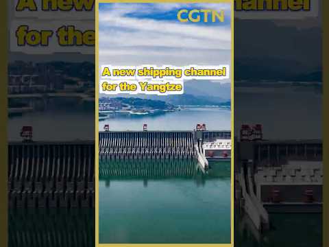 A new shipping channel for the Yangtze