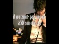 if you cannot- jung min feat. jisun with lyrics ...