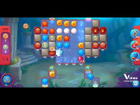 Fishdom. 9258 hard level no boosters and diamonds. 16 moves